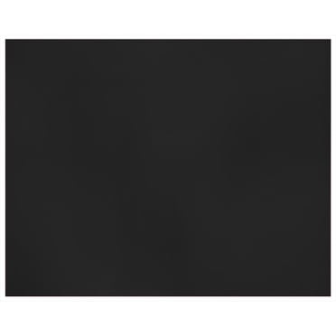 Merangue Bristol Poster Board, 22" x 28", Black, 24 Pack