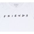thumbnail image 3 of FRIENDS Sitcom TV Series Womens' Show Logo Hi-Lo Juniors T-Shirt (XS), 3 of 3
