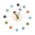 thumbnail image 4 of Elodie Round Ball Wall Clock Quiet Mid Century for Living Room Kitchen Decor Clocks Colorful Ball, 4 of 8