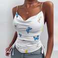 thumbnail image 1 of SMihono Hauts pour Femmes Débardeur pour Femmes Mode Décontractée Femmes Camisole Imprimée Sans Manches Col en V Hauts pour Dames Gilet Ajusté Débardeurs pour Femmes Hauts d'Été pour Femmes, 1 of 9
