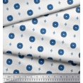thumbnail image 3 of Soimoi Georgette Viscose Fabric Floral Block Print Sewing Fabric Yard 42 Inch Wide, 3 of 5