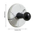 thumbnail image 2 of Solid Wood Suction Cup Hooks for Strong Secure Wall and Door, 2 of 5
