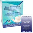 thumbnail image 2 of Ancient Secrets Sachets de Sel Nettoyant Nasal - 40 Sachets, 2 of 4