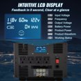 thumbnail image 3 of VEVOR Pure Sine Wave Inverter Power Inverter 3500W DC12V to AC120V Inverter LCD, 3 of 9