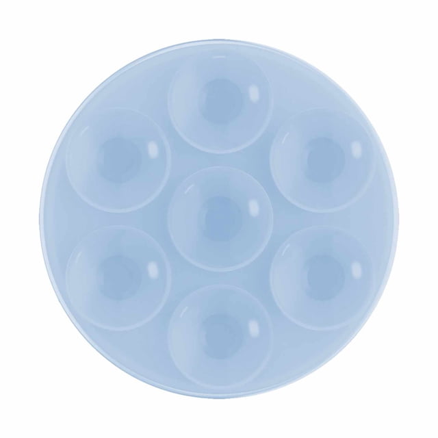 PopSockets PopGrip Ventouse pour MagSafe Ronde avec Adaptateur Givré Montrant une base Ronde Givrée Translucide à Ventouse avec Plusieurs Ventouses Hautes pour Montage sur surfaces Lisses, avec un Anneau Adaptateur Magnétique Intégré pour Compatibilité MagSafe, Servant de Prise et de Support pour Téléphone.