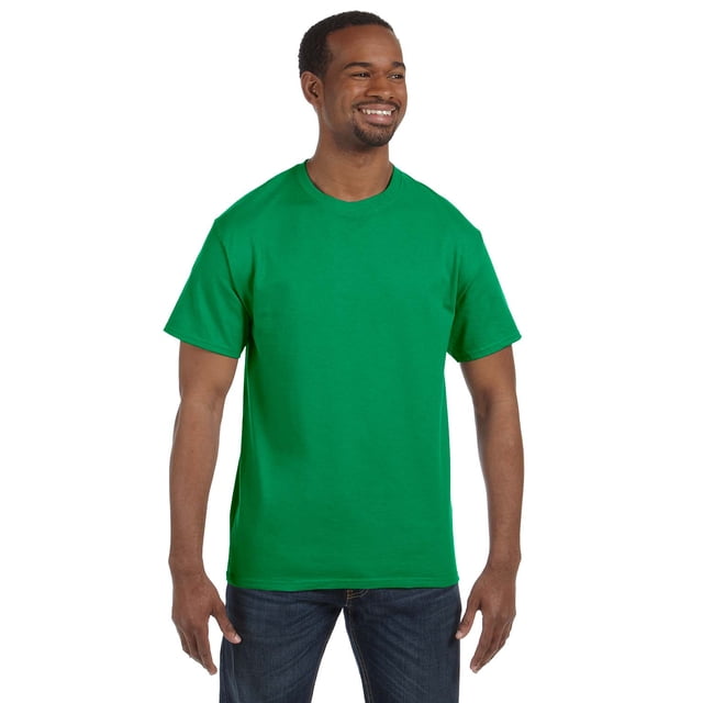 Gildan Mens Heavy Cotton T-Shirt, S, Irish Green