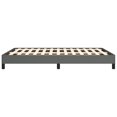 thumbnail image 4 of vidaXL Bed Frame Dark Grey 152x203 cm Queen Fabric, 4 of 6