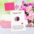 thumbnail image 4 of Chmadoxn Invitation Cards Gradient Glitter Rose Pocket Cuddle Card Gradient Rose Hugs Cards, 4 of 6