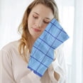 thumbnail image 4 of Btomtd 35X90cm Household Towel Absorbent Bath Gift Towels, Blue, 4 of 6