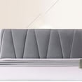 thumbnail image 4 of freestylehome Polyester Headboard Looking Fresh And Clean With Breathable Cover Multifunctional Headboard Covers silver grey, 4 of 6