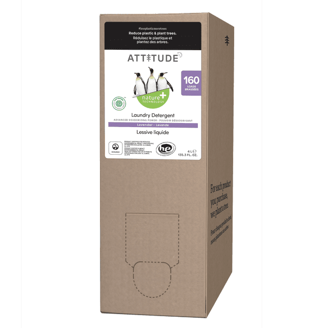 Attitude Laundry Detergent Lavender (160 Loads) 4L