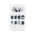 thumbnail image 1 of ziyahi False Nail Wearable Perfect Matching Simple to Wear No Irritating Odor Fake Fingernail Breathable Press Type Adjustable Paster Type 16 Type 1 F741 1Set, 1 of 6