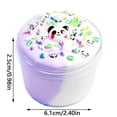 thumbnail image 2 of Hbdhejl Cloud Blue And Supplies Stress Toy Scented Diy Sludge Toy Gifts For Girls And Boys Cotton Mud Color Mud Two Color Mud Light Clay Diy Toy Mud, 2 of 3