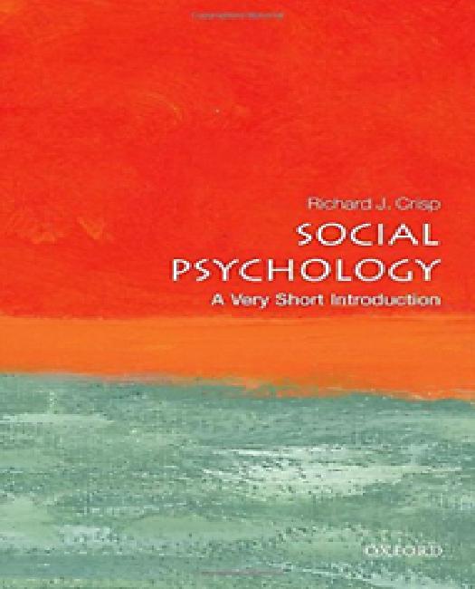 Social Psychology: A Very Short Introduction