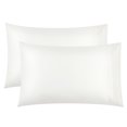 thumbnail image 1 of Unique Bargains 100% Long-Staple Combed Cotton Embroidered Pillow Cases Pillowcase, 1 of 8