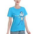 thumbnail image 2 of Women's Basic Short Sleeve T-Shirt Sailor Moon Mizuno Ami, 2 of 6