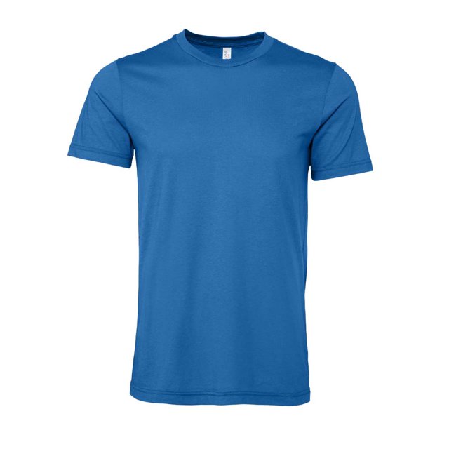 Bella Canvas Men`s 3001c, 3XL, Columbia Blue