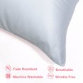 thumbnail image 3 of Unique Bargains Satin Pillowcase Zippered Silky Sateen, 3 of 9