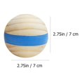 thumbnail image 2 of QUMIIRITY 7Pcs Bocce Balls Brown for Birthday Celebrations, 2 of 8