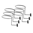 thumbnail image 3 of 6pcs Metal Helmet Holder Wall Mount Hat Ball Wig Rack Hanger Hook Stand-Vinsniv, 3 of 4