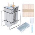 thumbnail image 2 of Outil de Crème Glacée Modèle Machine à Popsicle Moule Diy en Acier Inoxydable avec Ensemble Outil Moulage Barres Portables, 2 of 8