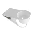thumbnail image 1 of Desk Cup Holder Clip Space Saving Large Multifunctional Table Clamp Mug Stand for Beverage Bottle White, 1 of 10