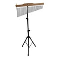 thumbnail image 2 of Yinanstore 36 Bar Chimes Musical Instrument Practice Performance with Mounting Stand Percussion Instrument for Gifts Friends New Year Argent Black, 2 of 8