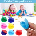 thumbnail image 2 of Plastic Finger Castanet - Lightweight, Smooth Surface & Musical Training - Percussion Toy for Kids' Hand-Eye Coordination, 2 of 4