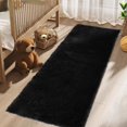 thumbnail image 2 of 2x8 ft Shaggy Area Rugs for Bedroom Living Room Large Fluffy Floor Rugs with Non-Slip Backing, Soft Plush Carpet Rugs Home Décor, 2 of 10