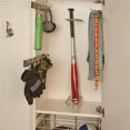 thumbnail image 4 of Rev A Shelf BRC-12SN 12" Mounted Pullout Belt Rack Organizer, Satin Nickel (2 Pack), 4 of 8