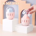 thumbnail image 2 of Cosmetic Storage Box,Portable Breathable Powder Puff Storage Box with Cover for Beauty and Home Organization, 2 of 8
