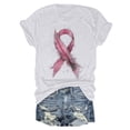 thumbnail image 4 of T-Shirts pour Femmes Été Manches Courtes Hauts Graphiques Décontractés Mode T-Shirts Confortables pour Tous les Jours, 4 of 4