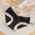 thumbnail image 3 of Ultra-Soft Cotton Imitation Girls Underwear - Breathable Mid Rise Hypoallergenic Panties (3-15Y), 3 of 3