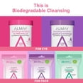 thumbnail image 2 of Almay Biodegradable Longwear & Waterproof Eye Makeup Remover Pads, 2 of 6