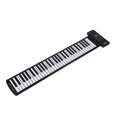 thumbnail image 4 of Electric Piano Roll-up, Soft Silicone Flexible Portable 61 Keys Roll-up Piano Keyboard Digital Music Electronic Piano Keyboard For Children Beginners/Children, 4 of 8