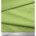 thumbnail image 3 of Soimoi Moss Georgette Fabric Cosmos Floral Decor Fabric Printed Yard 42 Inch Wide, 3 of 3