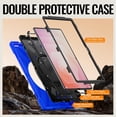 thumbnail image 3 of Samsung Galaxy Tab S11 Ultra2025 Modèle Étui de Protection, Support à 360 Degrés, Support pour Stylet S (Bleu), 3 of 9
