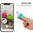 thumbnail image 3 of Two Way Separation Alarm APP Control Selfie Function Smart Tracker with Metal Ring Loud Sound Bluetooth-compatible 5.0 Key Finder White, 3 of 8