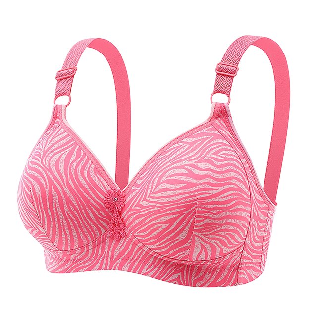 Clearance Sale 2025 Bra Women Clearance Lace Back Button Shaping Cup Adjustable Shoulder Strap Large Size Underwire Bra