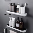 thumbnail image 4 of Feltree Bathroom Storage Rack, Toilet, Restroom, Washstand, Wall Towel Storage Rack, Non Perforated Wall Mounted Bathroom, 4 of 7