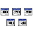 thumbnail image 1 of 5X 128MB Compact Flash Memory Card for Camera, Advertising Machine, Industrial Computer Card, 1 of 3