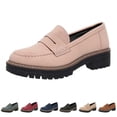 thumbnail image 5 of 2025 Chaussures Décontractées pour Femmes Chaussures Unies pour Femmes pour Femmes Décontractées à Semelle Épaisse Chaussures Décontractées à Enfiler Chaussures pour Femmes Tempérament Confortables Chaussures pour Femmes à Enfiler Décontractées Robe on, 5 of 5