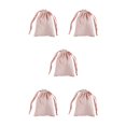thumbnail image 1 of kurtrusly Super Soft Jewelry Bags Delicate Protection For Valuables Eco-friendly pink 5Set, 1 of 6