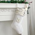 thumbnail image 3 of YAOMOBB Christmas Tree Pendant Embroidered Christmas Stocking Large Capacity Wear Resistant Xmas Hanging Decoration, 3 of 7