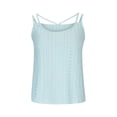 thumbnail image 3 of UPPADA Womens Ruched Tank Tops Crewneck Casual Summer Tops Solid Color Blouses Basic Sleeveless Shirts Tunic Flowy Loose Shirts,Fall Deals, 3 of 6