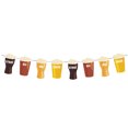 thumbnail image 1 of Transemion Decoration Banner 1pcs Set Party Banner For Retirement Hanging Banner Banner Kit Brown Yellow 16.4ft, 1 of 6