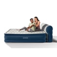 thumbnail image 2 of Intex 18" Queen Headboard Air Mattress w/ Internal Pump, 2 of 9