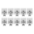 thumbnail image 2 of 10PCS Solar Panel Mounting Z Brackets Aluminum Alloy Pressing Block PV Panel Rail End Grounding Clamps Lightweight Solar Rail End Clamps For RVs Trailers Boats Yachts Wall, 2 of 8