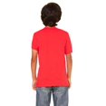 thumbnail image 2 of Bella Canvas Jersey Short-Sleeve Tee 3001Y, M, Red, 2 of 3