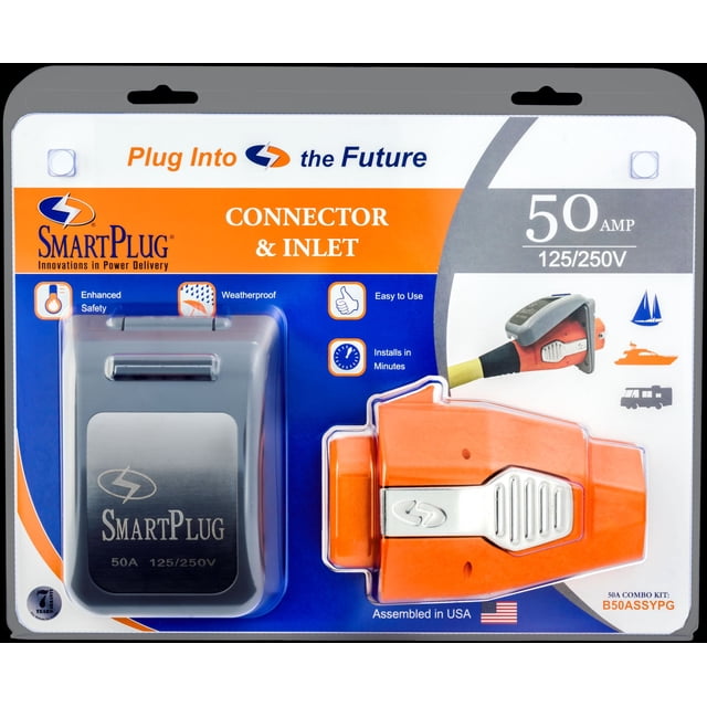 SmartPlug Systems B50ASSYPG Power Cord Plug End